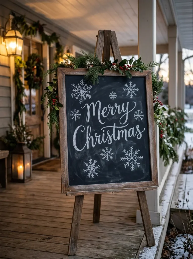 Chalkboard Easel Style