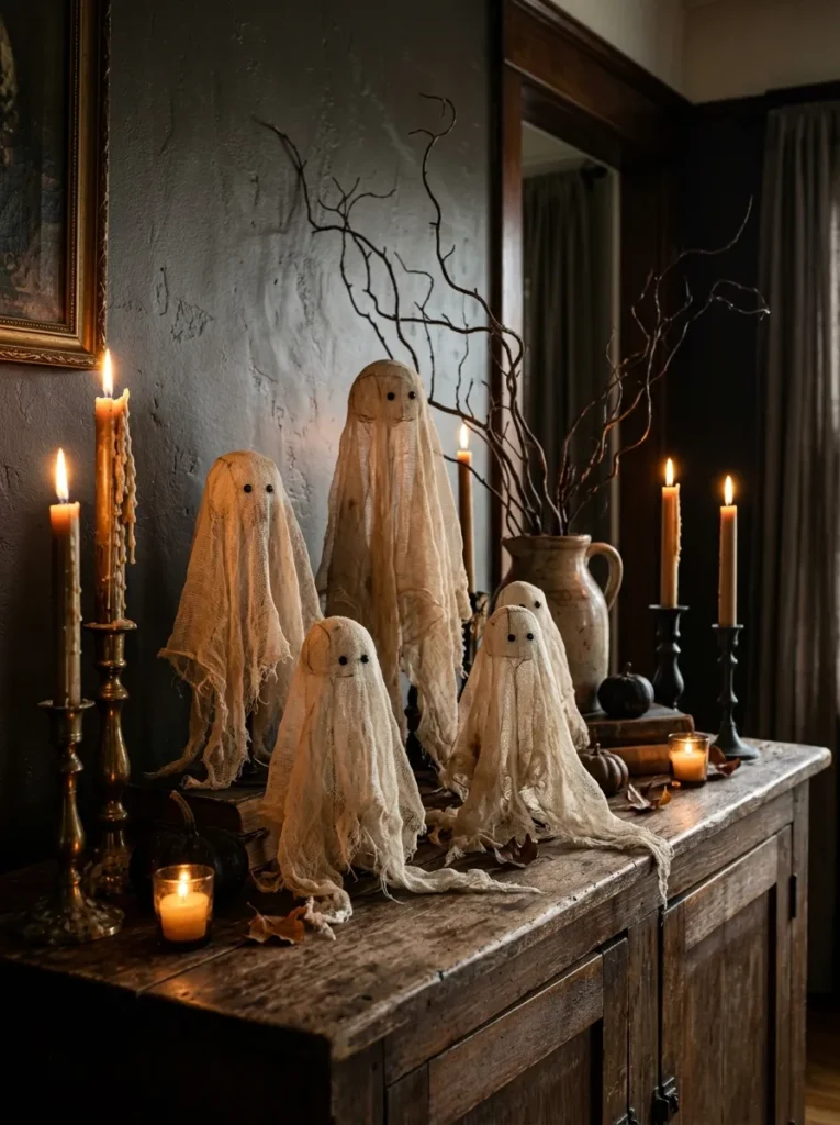 Cheesecloth Ghost Figures