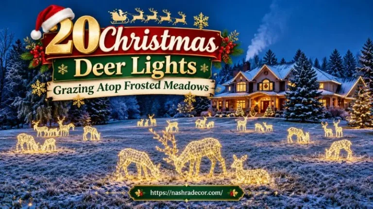 Christmas Deer Lights