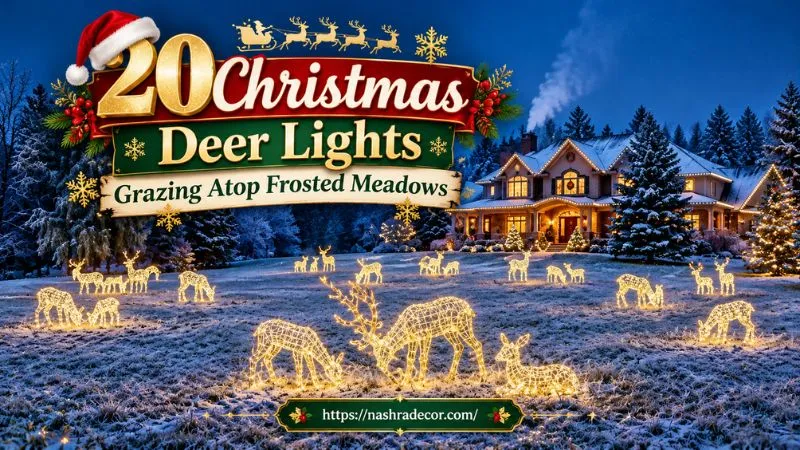 Christmas Deer Lights