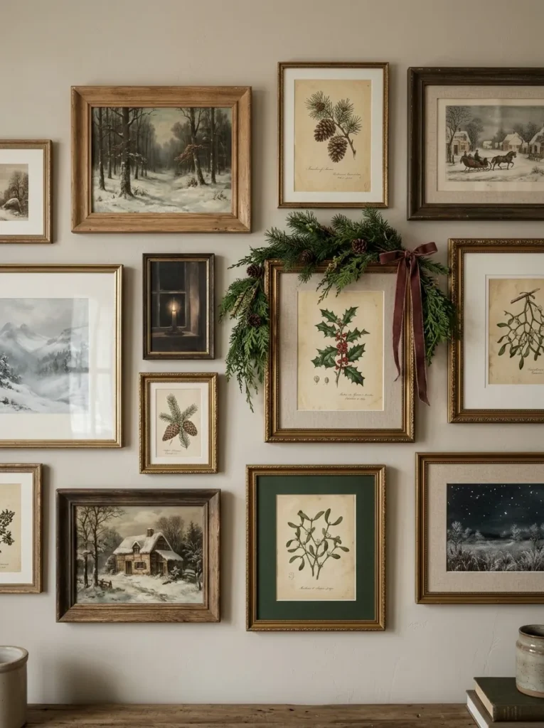 Christmas Gallery Wall