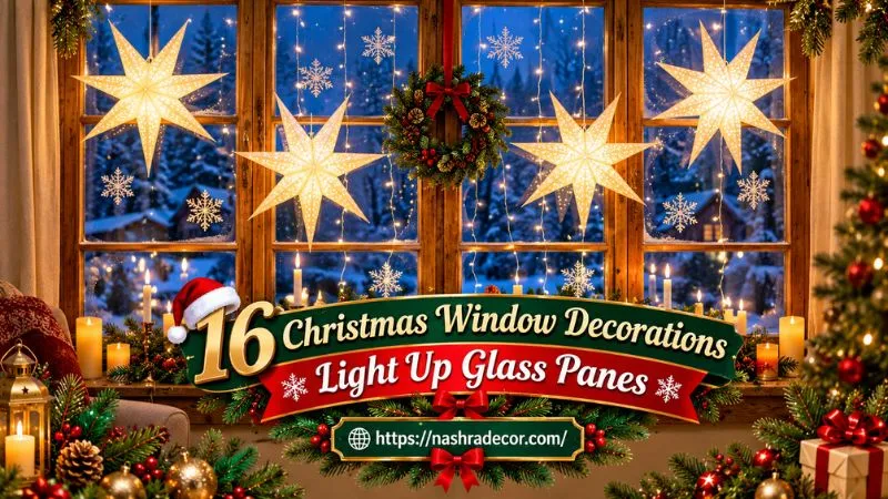Christmas Window Decorations Light