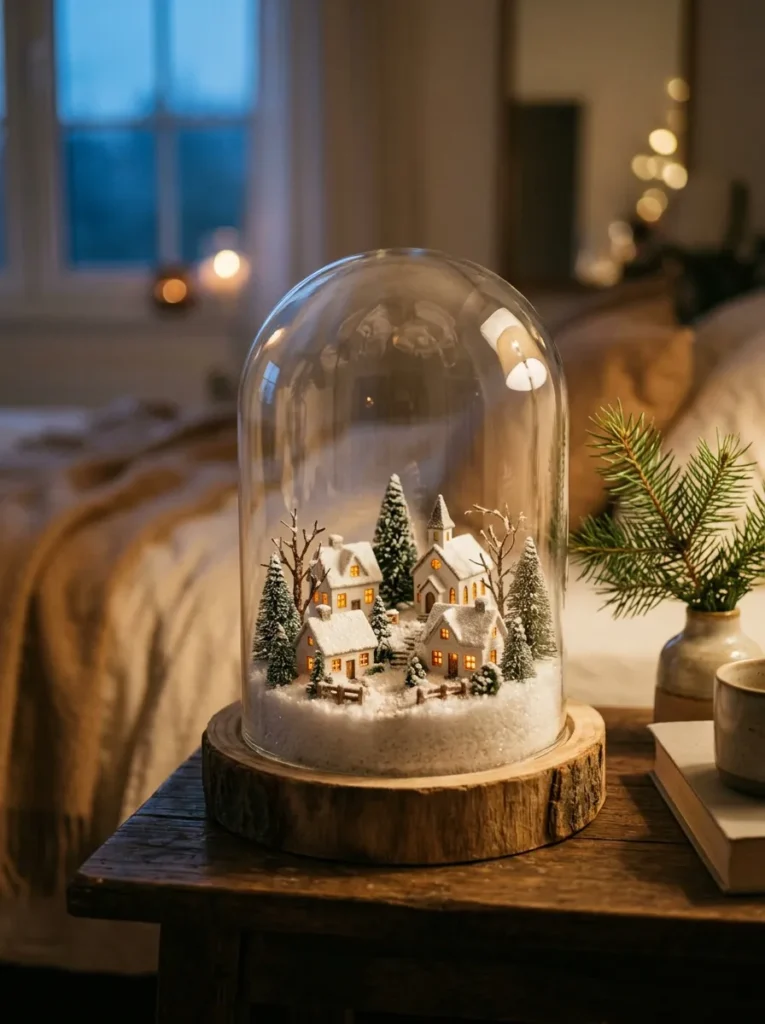 Cloche Covered Scene