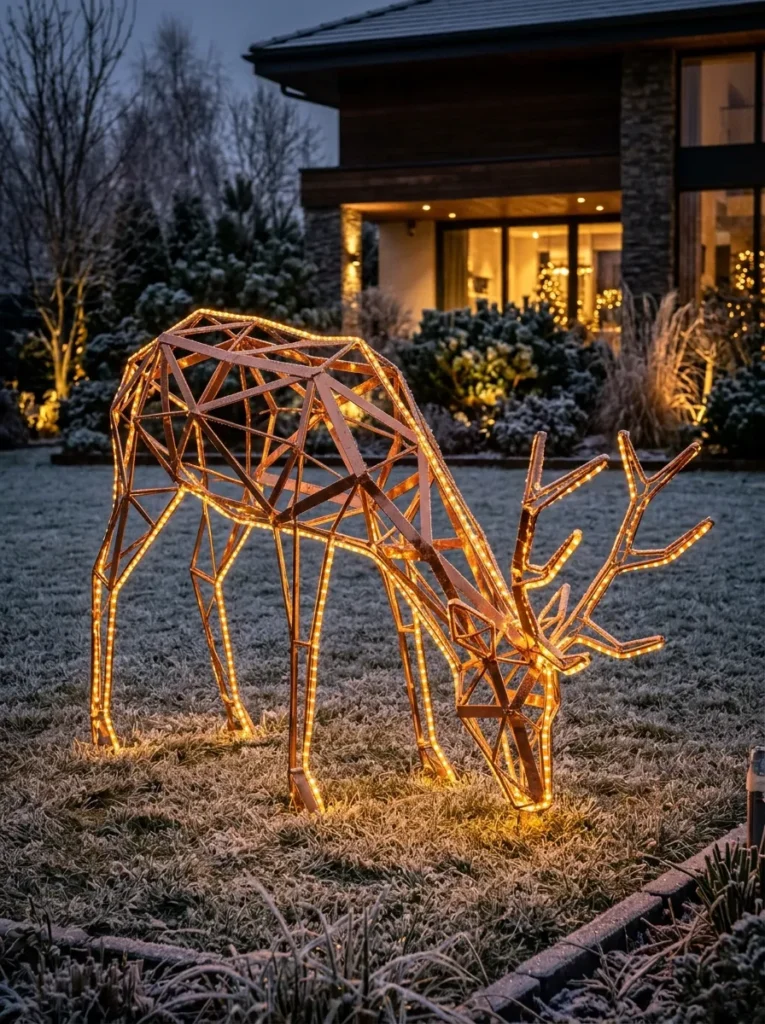 Copper Frame Sculpture
