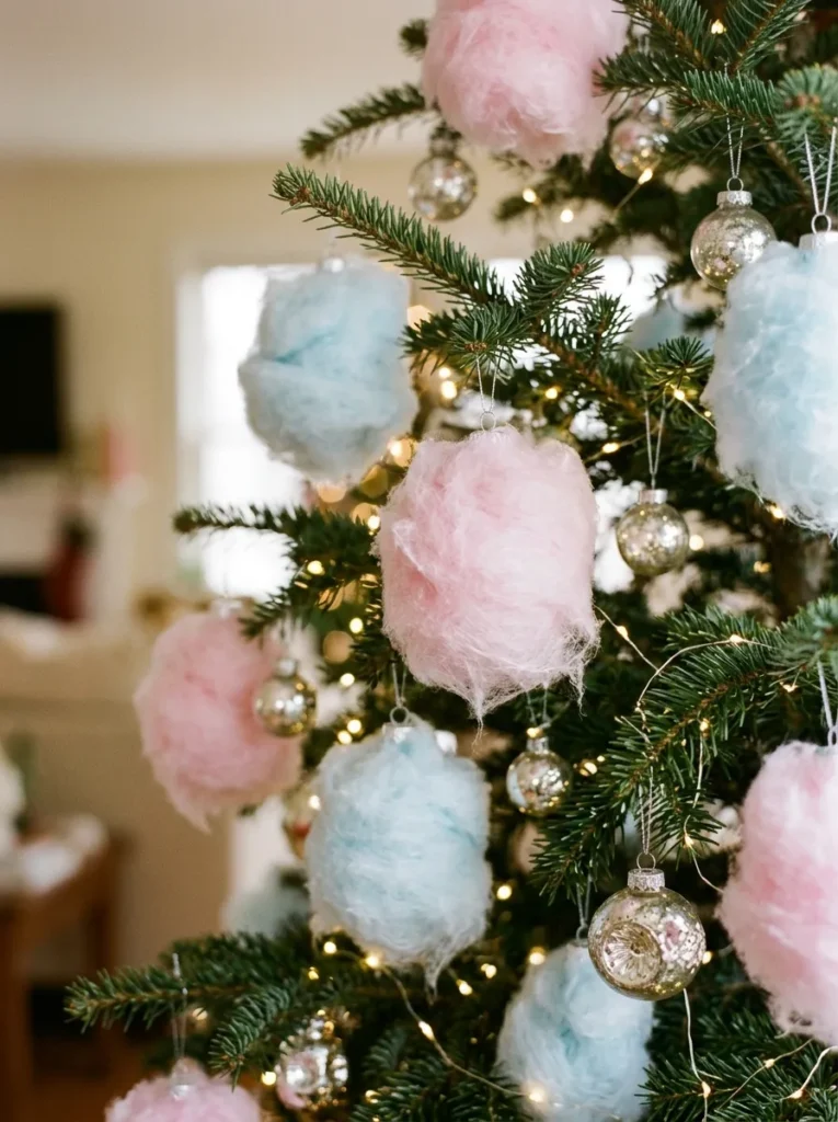 Cotton Floss Puffs