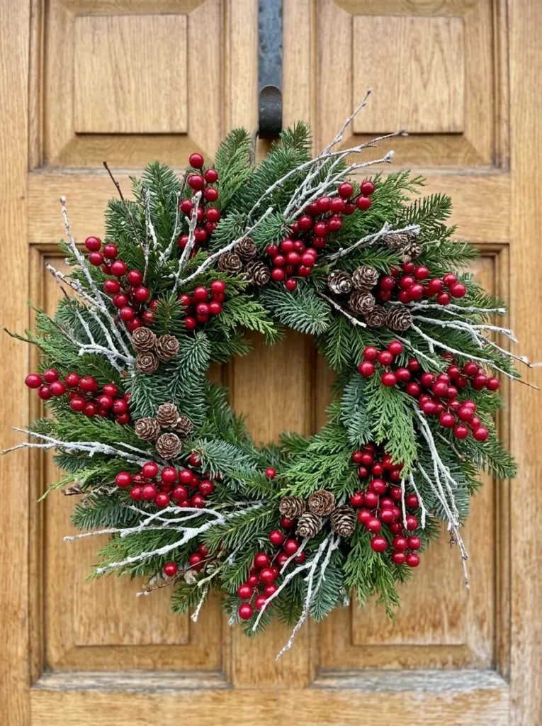Cranberry Wreath