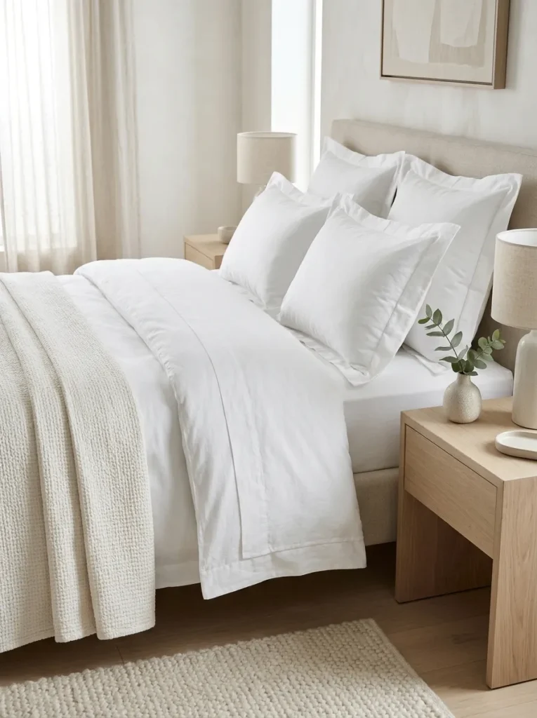 Crisp White Linens