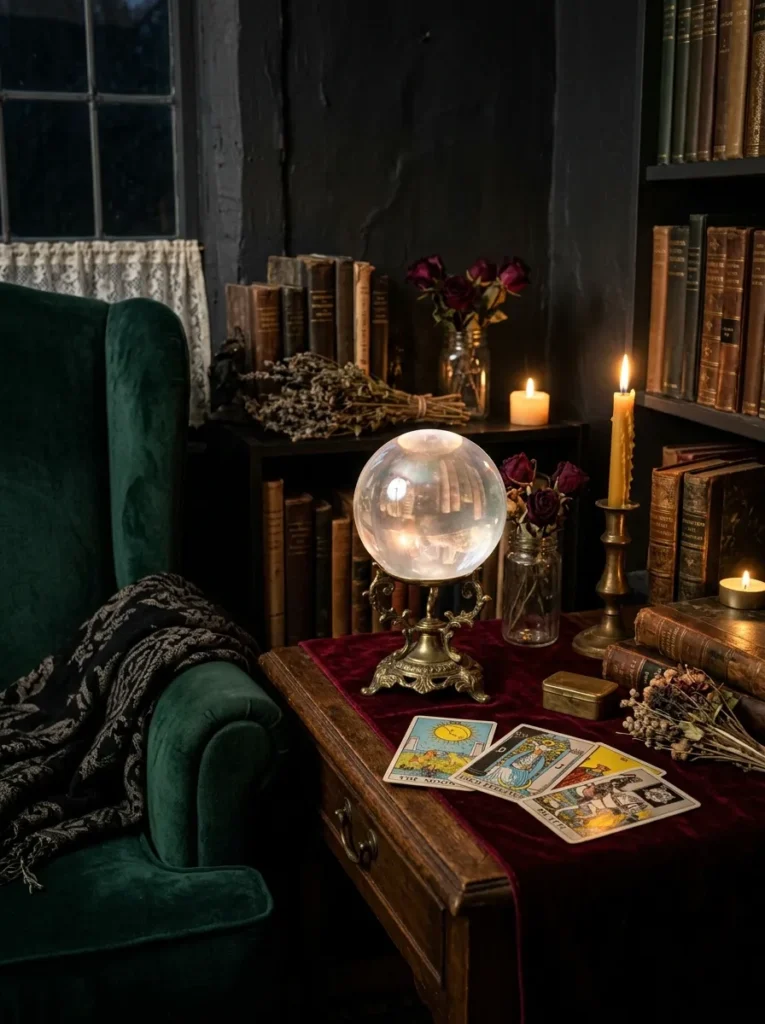 Crystal Ball Tarot Accent