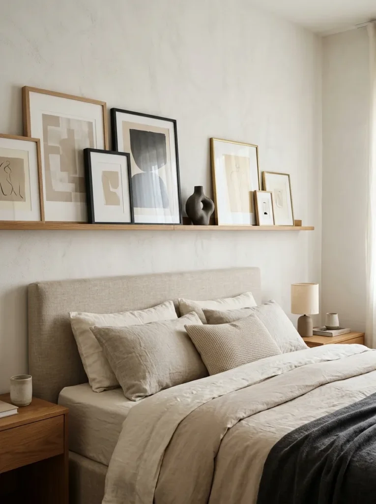 Curated Art Ledge