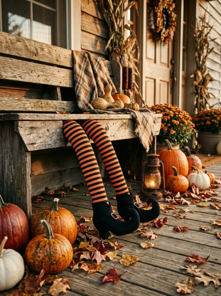 DIY Witch Legs