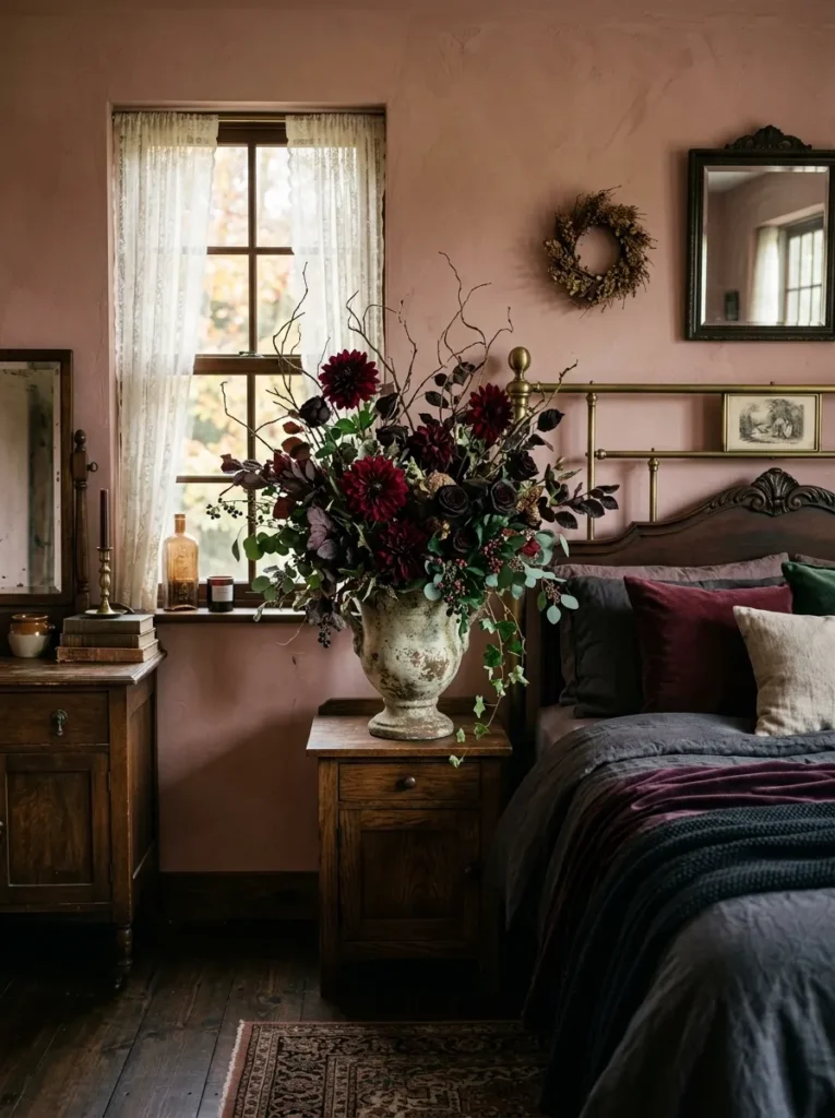 Dark Floral Arrangements