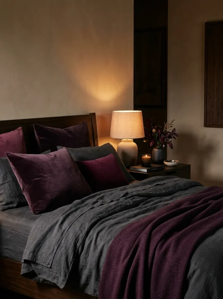 Deep Plum Accents