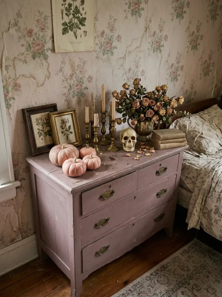 Dusty Mauve Dresser Display