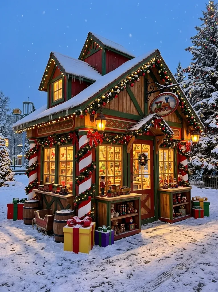 Elf Workshop Booth