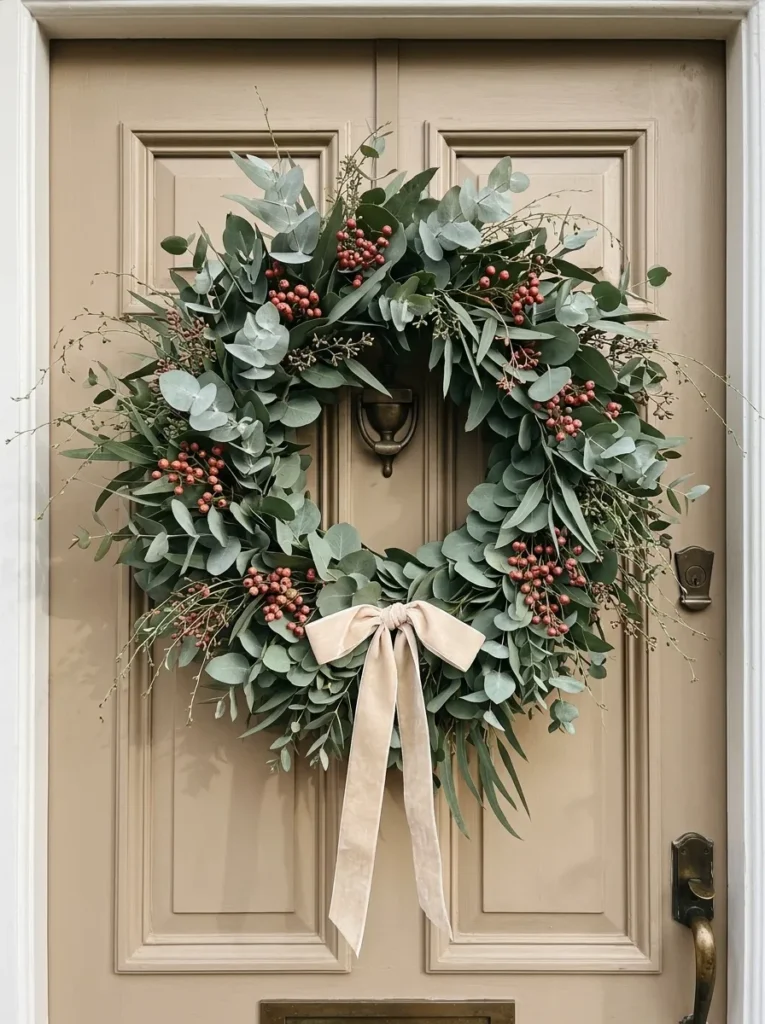 Eucalyptus Berry Wreath