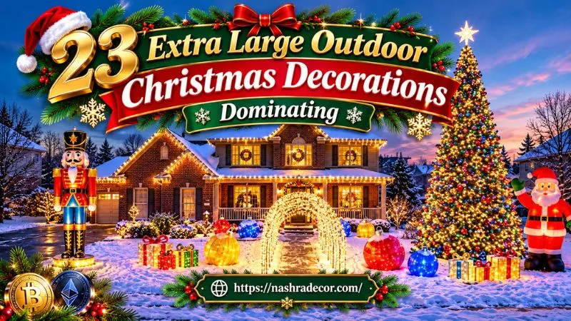 Extra Large Outdoor Christmas Decorations