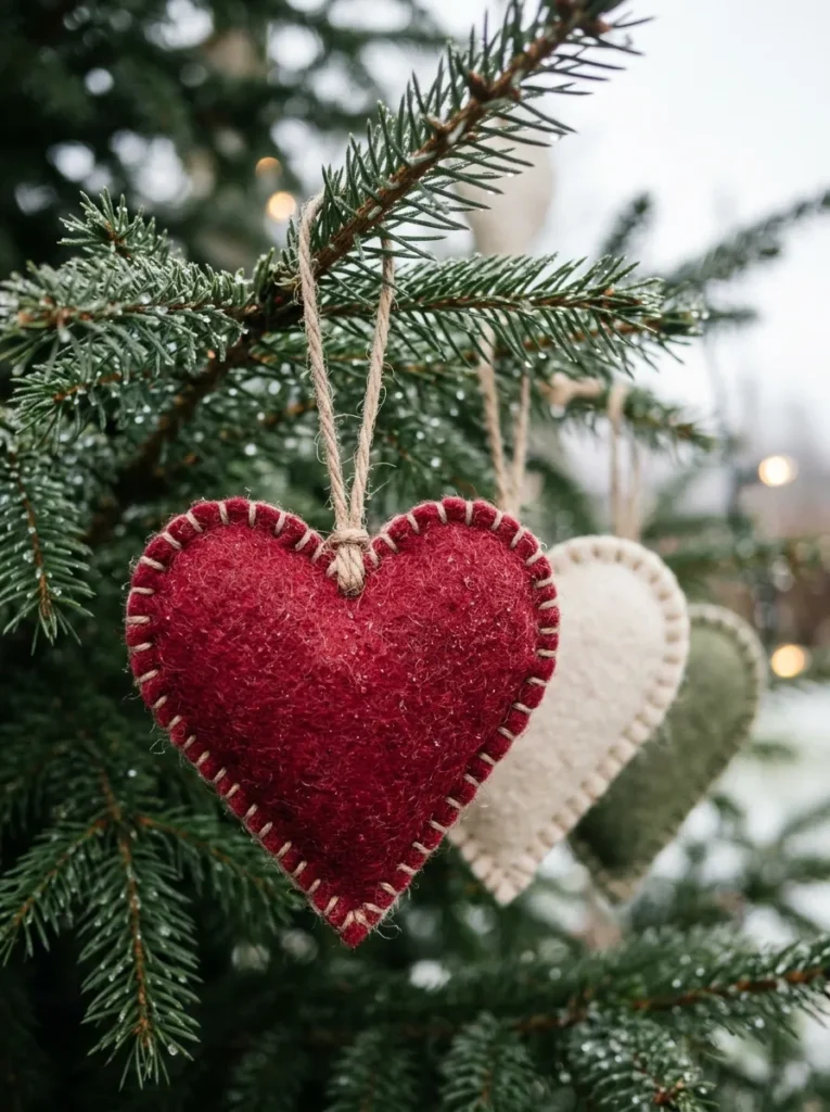 Felt Waterproof Hearts