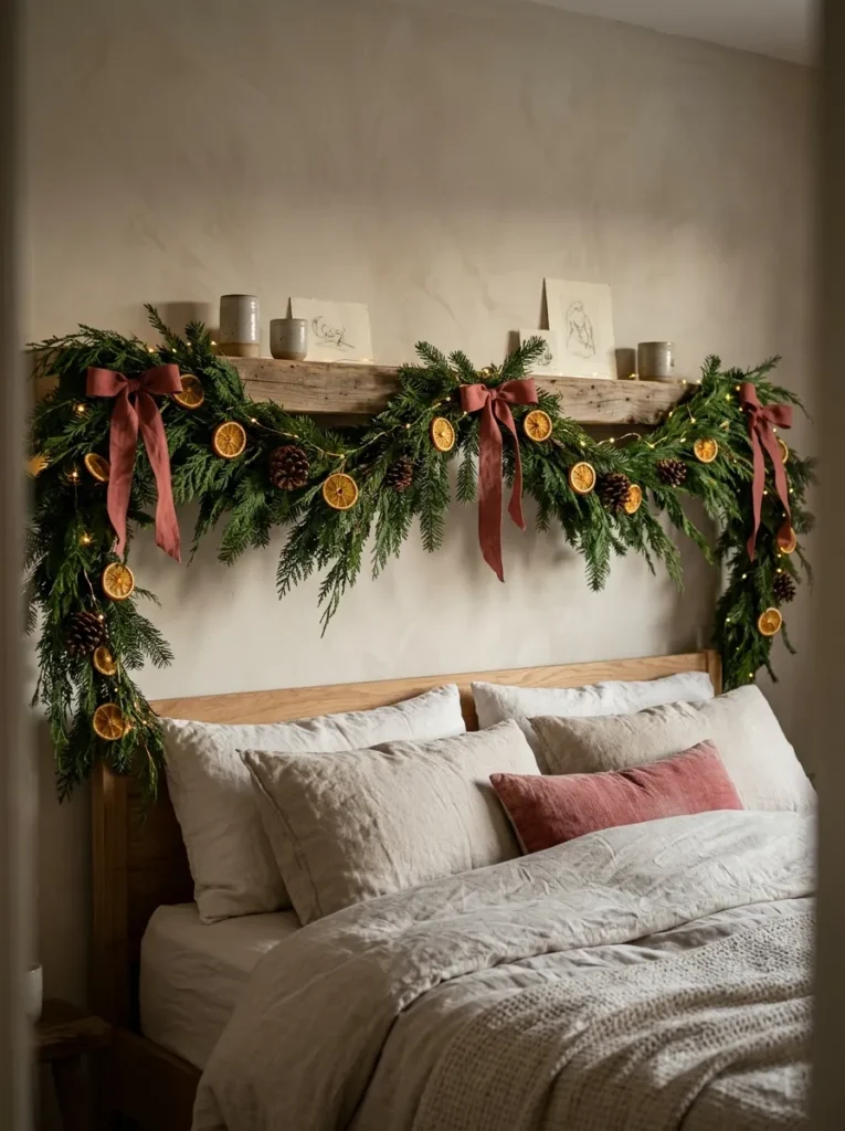 Festive Bedroom Garland