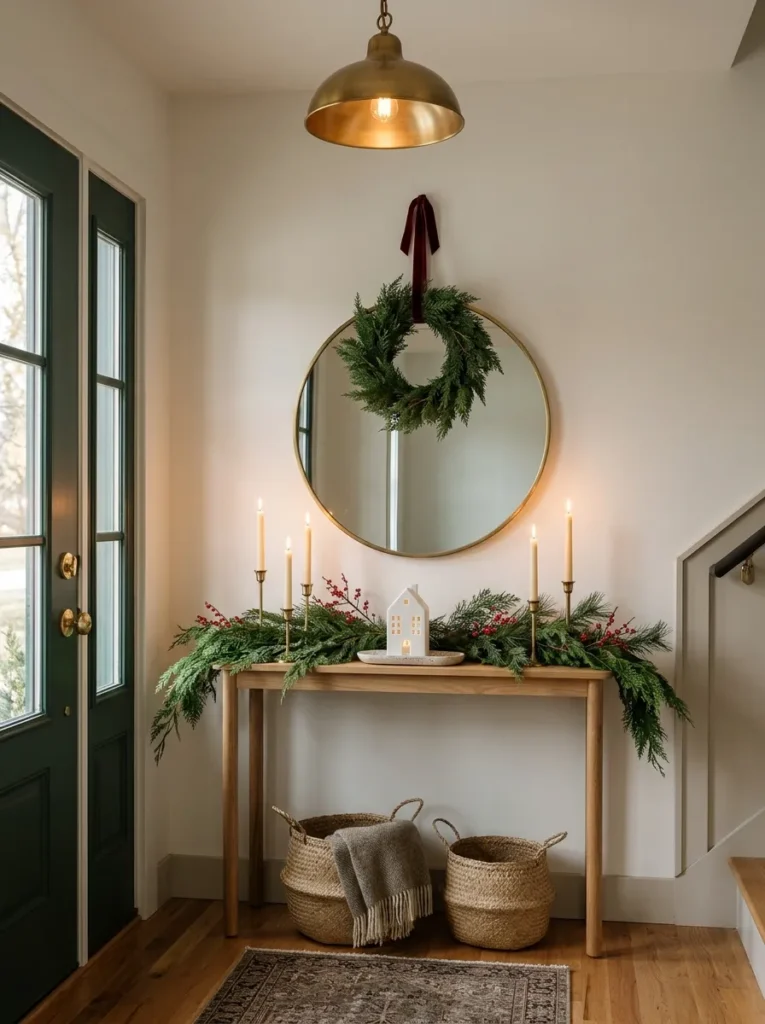 Festive Entryway Console 