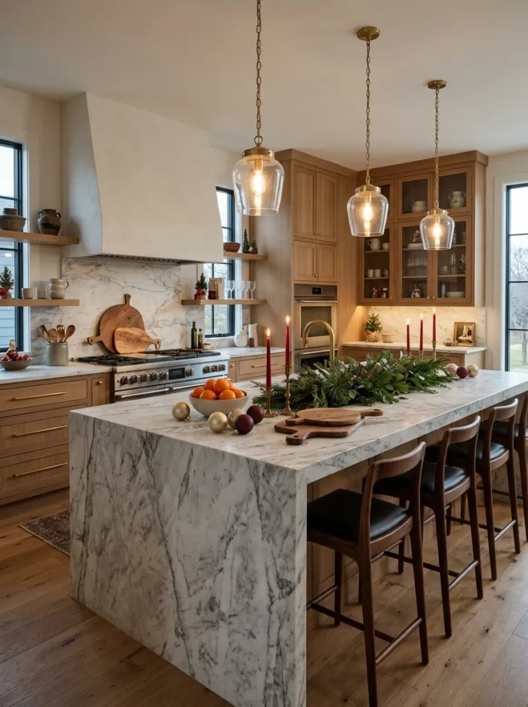 Festive Kitchen Island