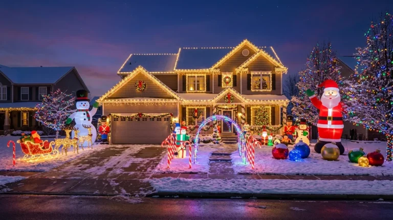 Giant Christmas Decor Outdoor