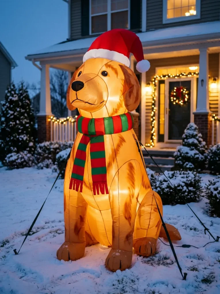 Golden Retriever Blowup
