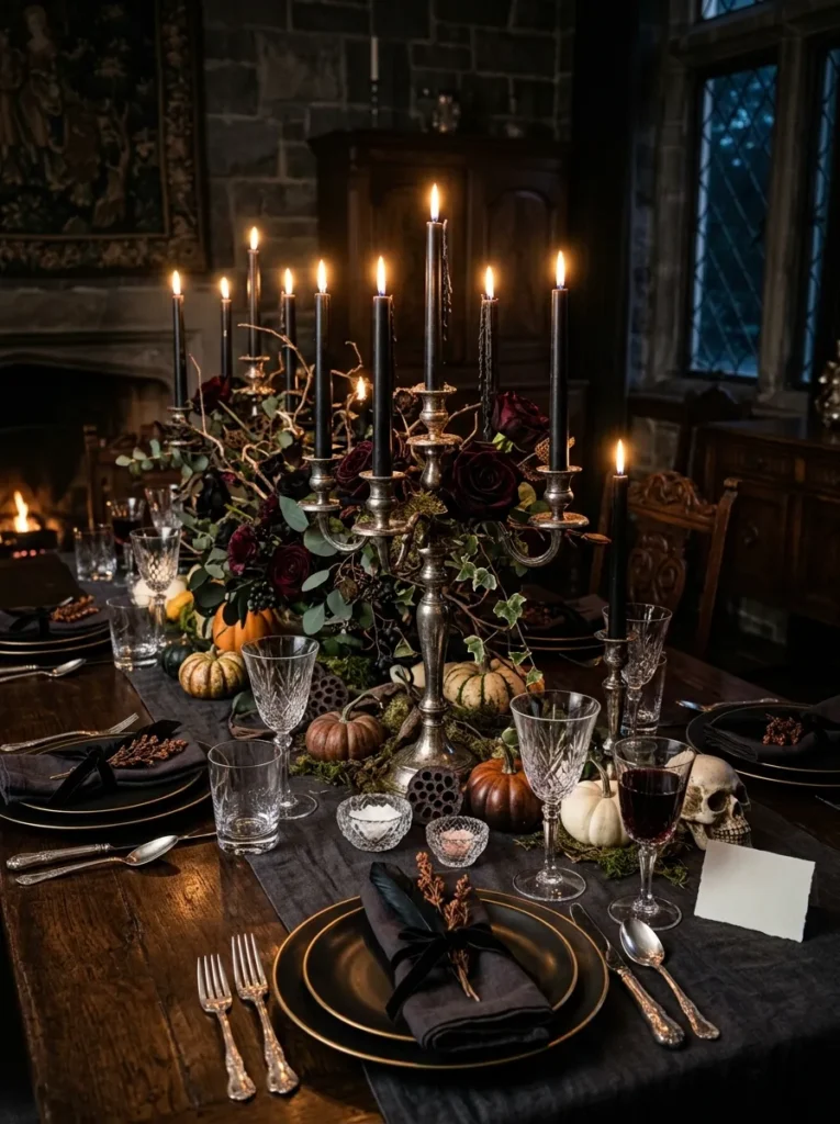Gothic Dining Centerpiece