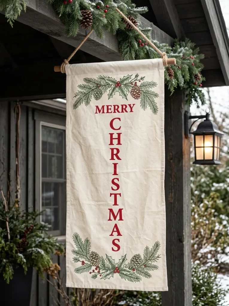 Hanging Porch Banner