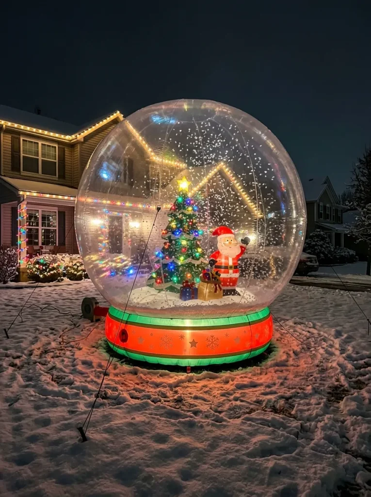 Inflatable Snow Globe