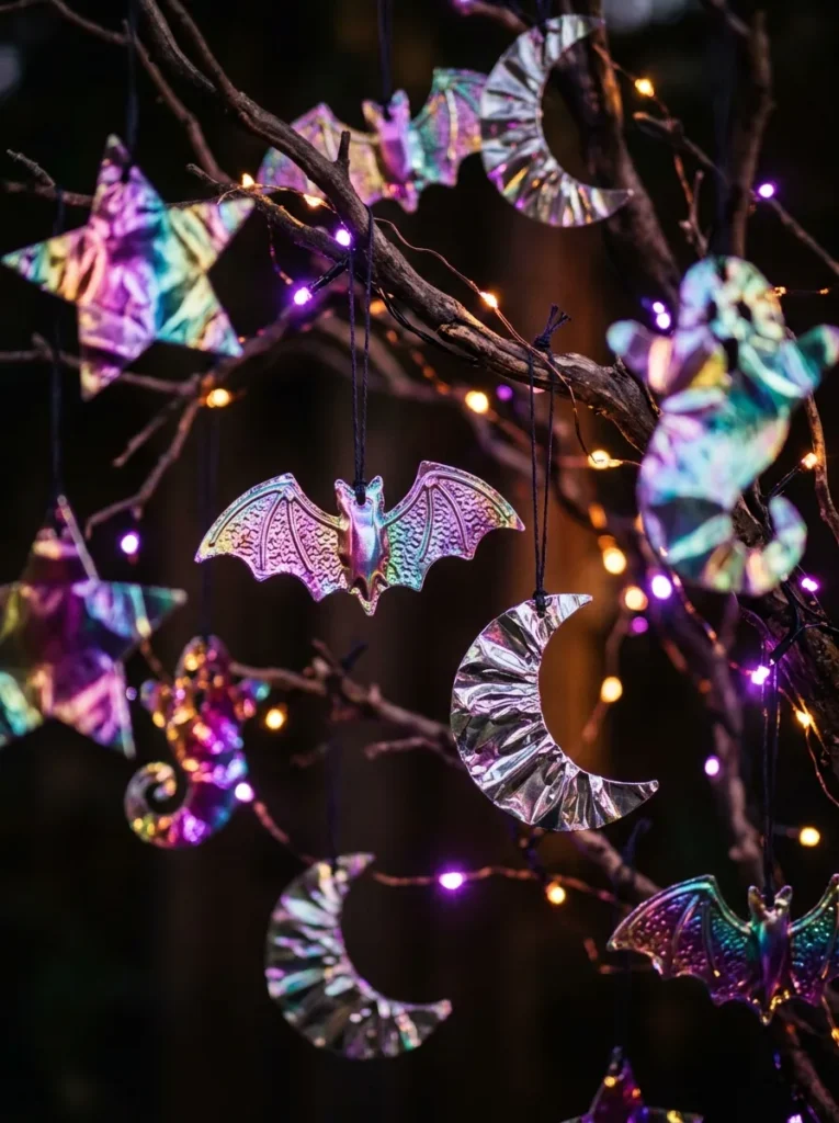 Iridescent Foil Shapes