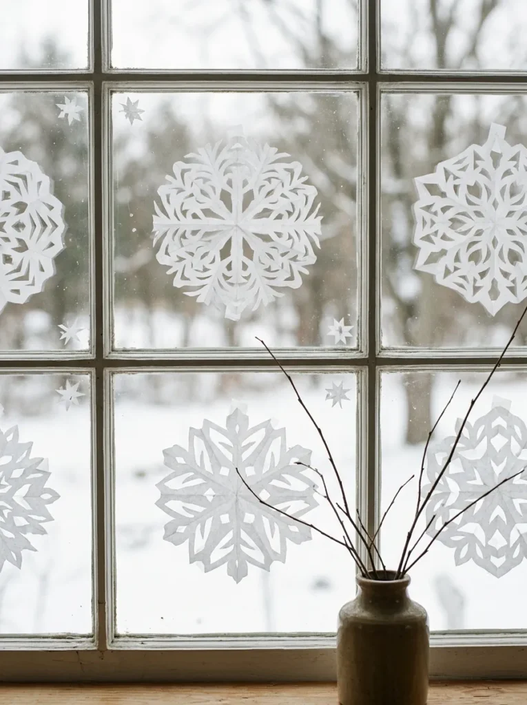 Lacy Snowflake Cutouts