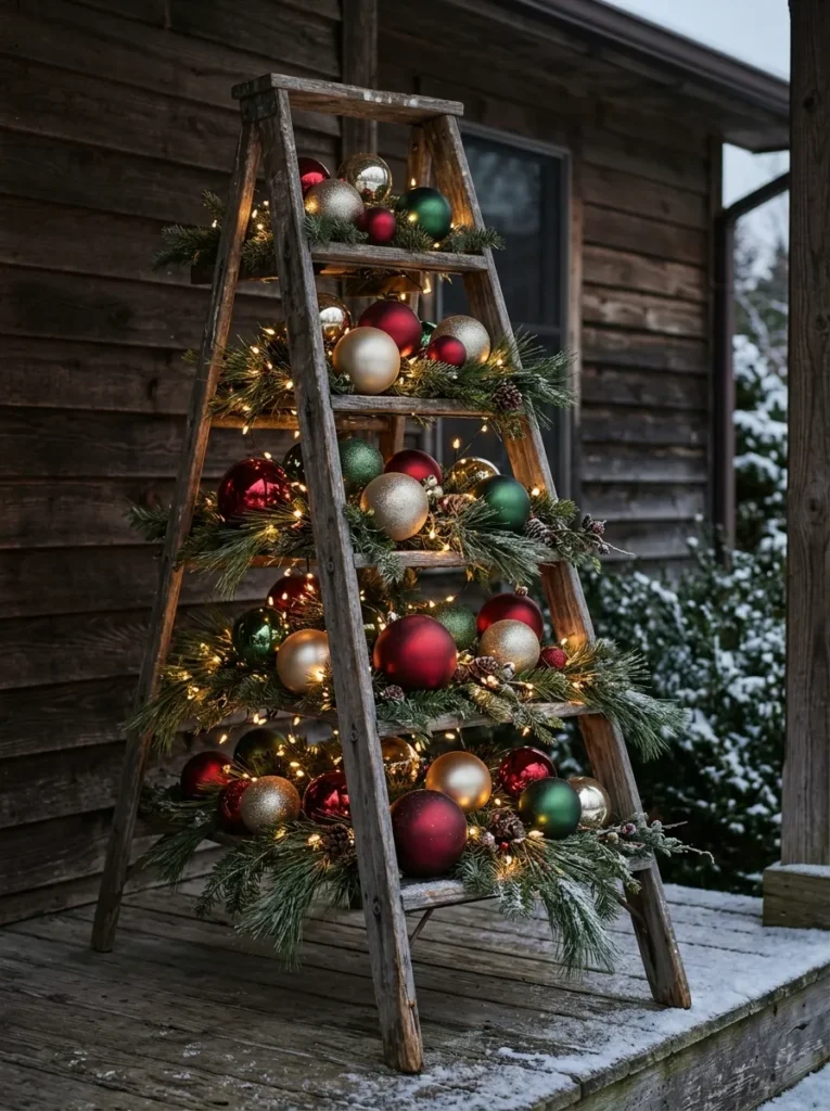 Ladder Bauble Shelf