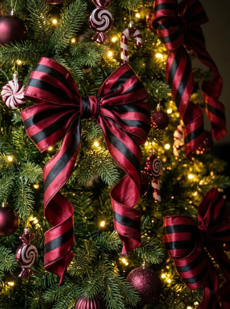 Licorice Ribbon Bows