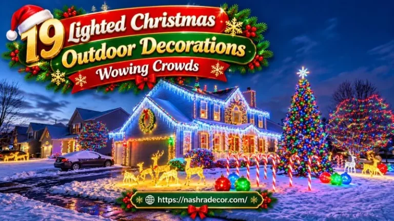 Lighted Christmas Outdoor Decorations