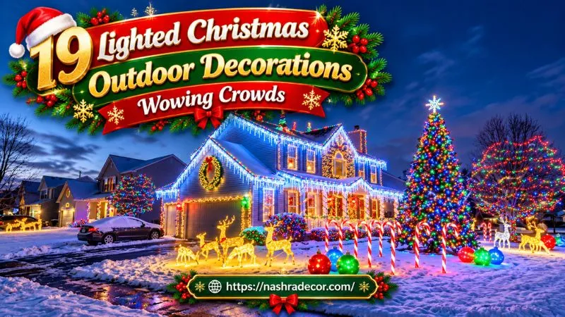Lighted Christmas Outdoor Decorations