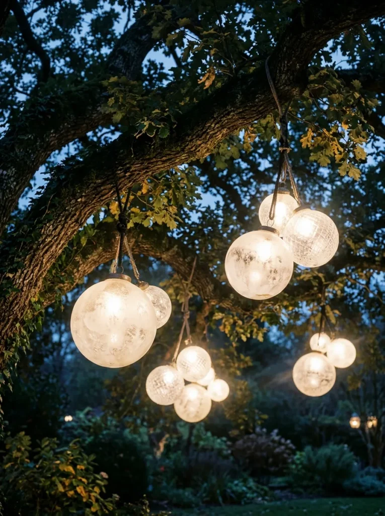 Lighted Sphere Clusters