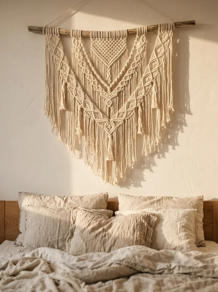 Macrame Fiber Art