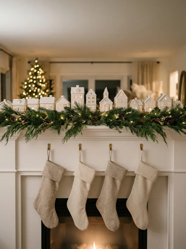 Mantel Village Row