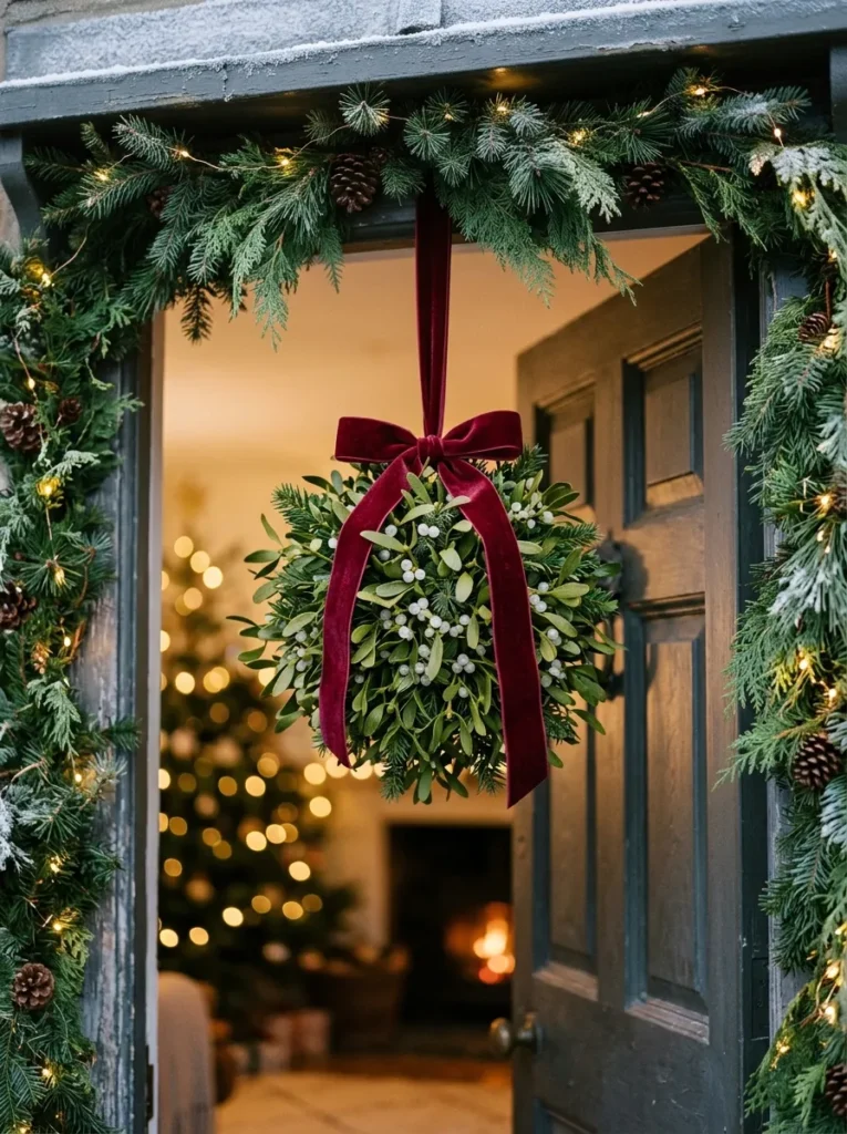Mistletoe Kissing Ball