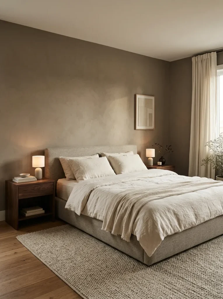 Moody Taupe Walls
