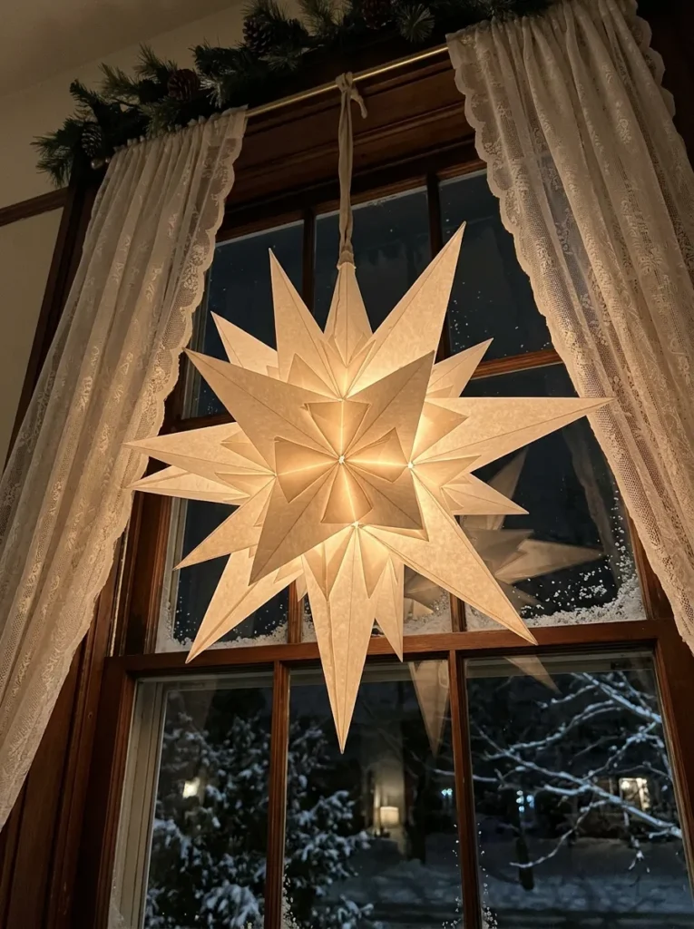 Moravian Paper Pendant