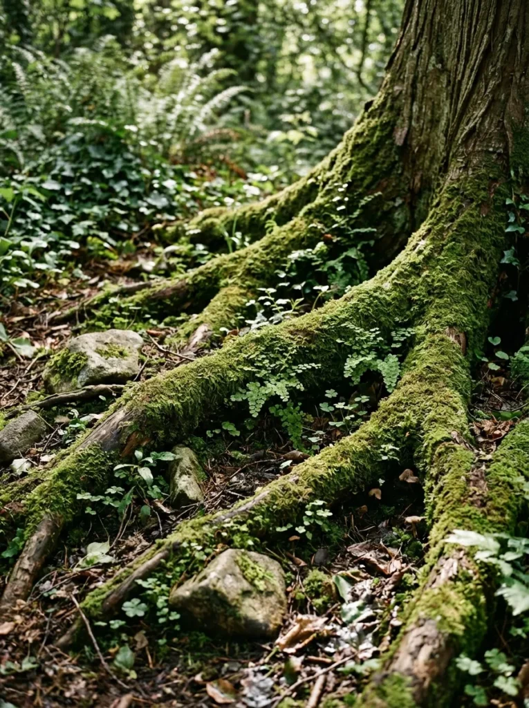 Moss Covered Roots