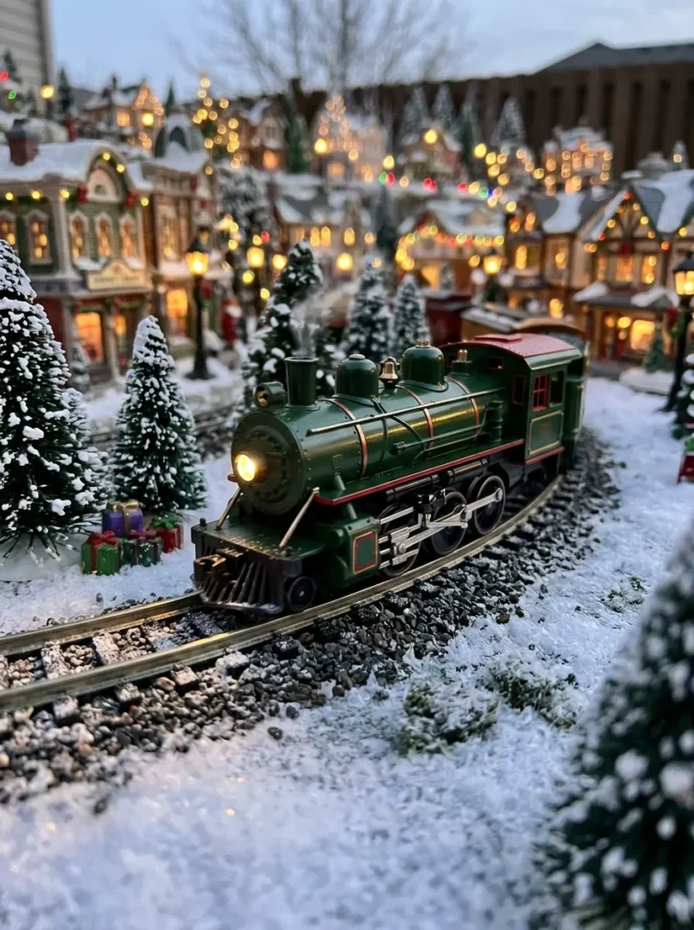 Moving Train Engine