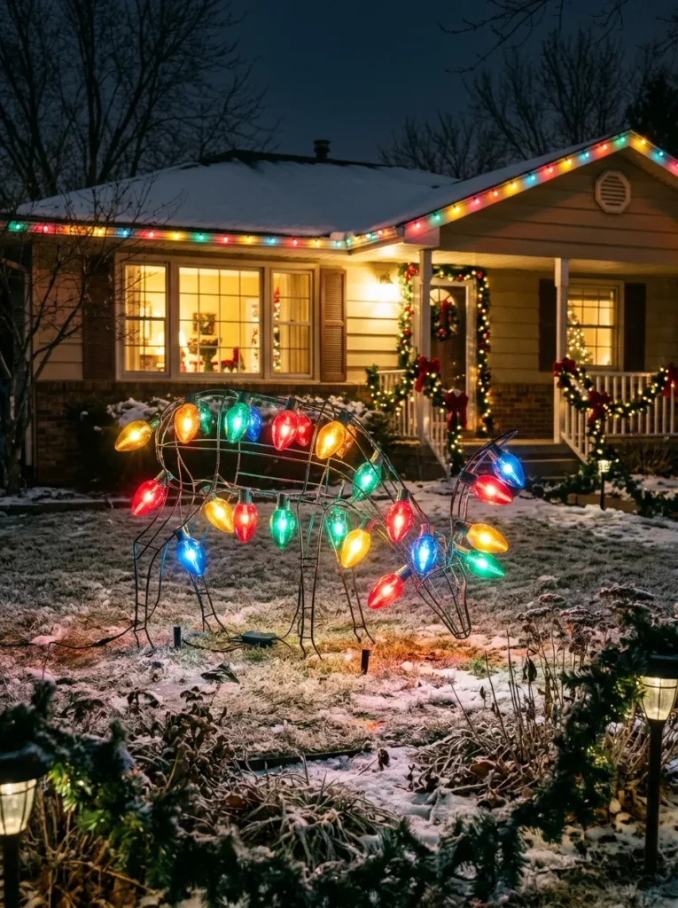 Multicolor Retro Bulbs