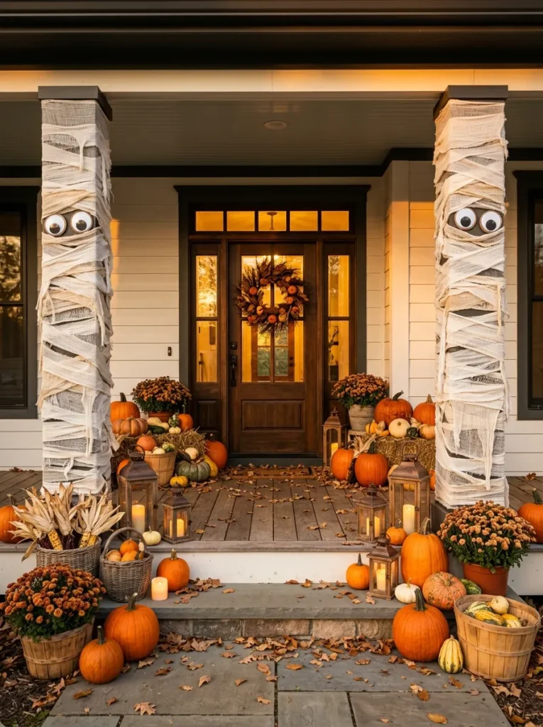 Mummy Porch Columns