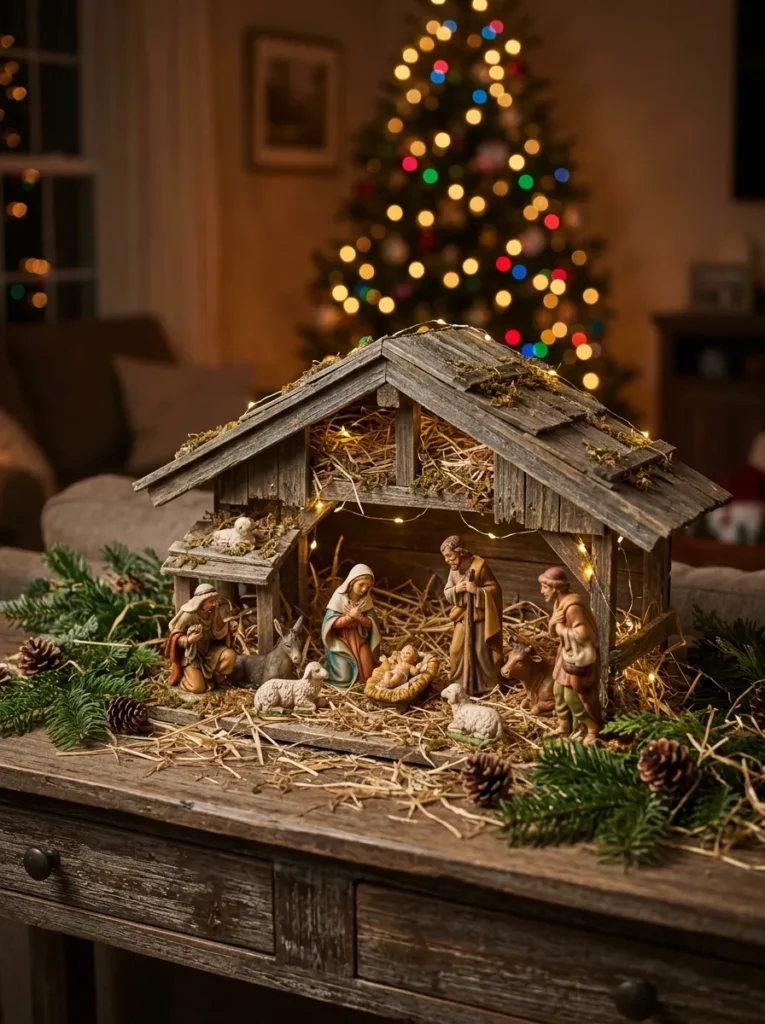 Nativity Creche Scene