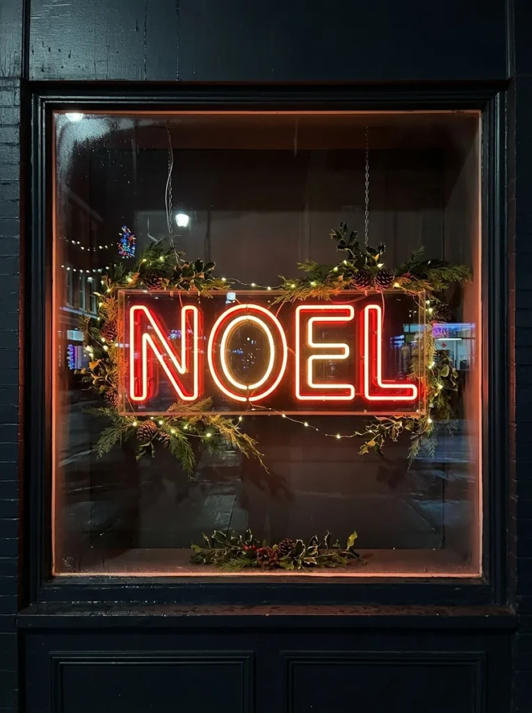 Neon Noel Sign