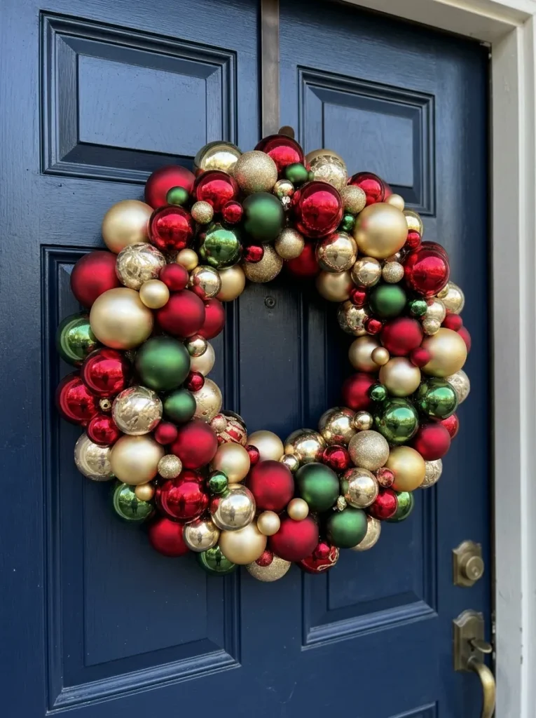Ornament Ball Wreath