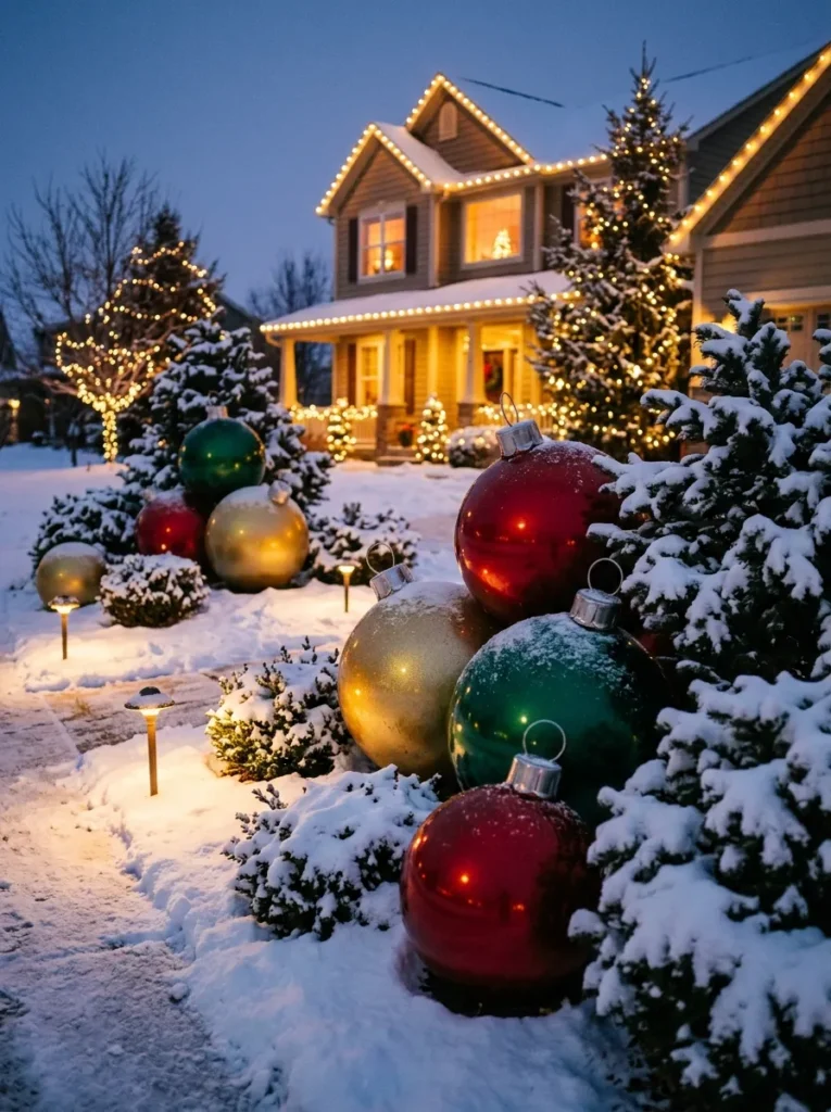 Oversized Ornament Set