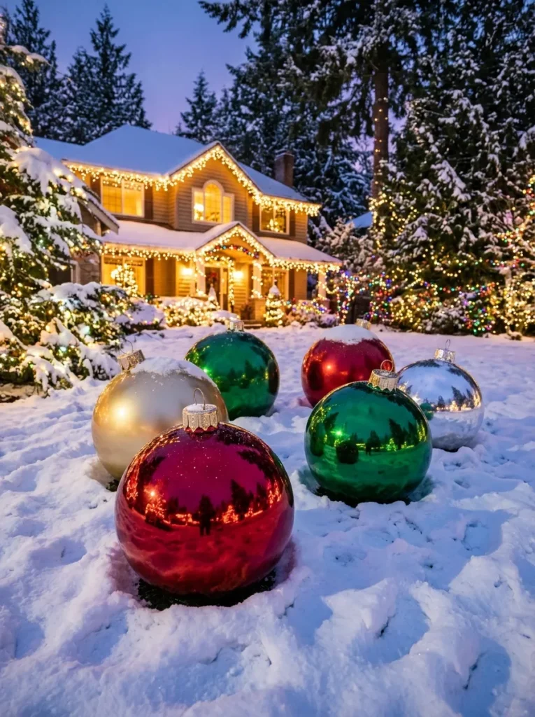 Oversized Ornament Spheres